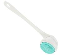 VALICLUD 1 Set Ripasso da bagno impermeabile corpo massaggiare macchia pulizia scrub cuoio capelluto scrubber schiena per doccia esfoliante spazzolone elettrico AbS bianca