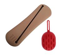 VALICLUD 1 Set Sacchetti per Conservazione Dei Silicone con Scatola per Spugne Make Up Accessori Beauty Pratici e Compatti