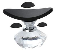 VALICLUD 1 Set timbro dell'ombretto occhio trucco per occhi separare premendo Opaco strumenti per il trucco dell'ombretto applicatori per il trucco utile ombretto stamper Gel di silice Nero