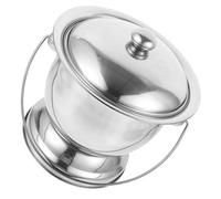 VALICLUD 1 Set Urinatoio Portatile Acciaio Inossidabile con per Anziani e Adulti Vasino Leggero e Compatto Design Antiscivolo per