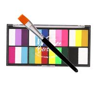 VALICLUD 1 Set Vernici pittura per il viso per tavolozza di colori per il trucco forniture per la pittura del viso per adulti vernice per il trucco del festival Pigmento in polvere