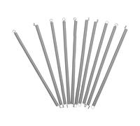 VALICLUD 10 Molle di Tensione a Filo con Doppio Gancio 90mm in Acciaio Inox per Cucitrice, Molle di Estensione Resistenti per Ufficio, Hobby e Progetti Fai da Te