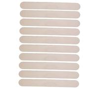 VALICLUD 10 Pezzi Bastoncini in Legno per Ceretta Bastoncini Applicatori Resistenti 15X1X0,2Cm per Impiego Professionale a Casa o Salone