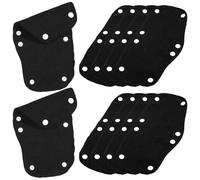 VALICLUD 10 pezzi di fascia antisudore lavabile per casco rigido, morbida e confortevole, fascia assorbente per il sudore, accessori per casco di sicurezza riutilizzabili, fasce antisudore