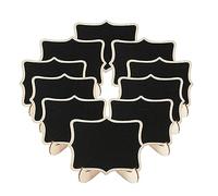 VALICLUD 10 pezzi Mini Lavagne Decorative con Lavagna Nera per Segnaposto Matrimonio e Decorazioni Casa per Feste e Etichette Negozio