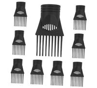VALICLUD 10 Pezzi Pettine per Asciugacapelli Ugelli per Asciugacapelli Professionali Diffusore Riutilizzabile per Asciugatura e Volume Accessorio Versatile per Styling