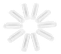 VALICLUD 10 Pezzi Porta Di Penna in Silicone Scrivania Portatile Portapenne Per La Classe Portamatite Da Scrivania Piccolo Portapenne Per Quaderno Clip Gel Di Silice Bianca