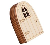 VALICLUD 10 Pezzi Porte delle Fate in Legno Miniatura Decorazioni da Giardino e Piante Grasse Modelli in Miniatura Eco-Compatibili per Interni ed Esterni