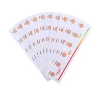 VALICLUD 10 Pezzi Righello per Misurazione del Dolore per Dolori alla Schiena Segni Facili da Leggere, Plastica, Dimensioni 16x4 Cm, per Uso in Studi Medici e Valutazione del Dolore a Letto