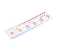 VALICLUD 10 Pezzi Righello Portatile per Misurazione del Dolore per Pazienti, Autovalutazione Facile, Materiale Plastico 16x4x0,1 Cm, per Valutazione del Dolore a Letto e Ambulatori