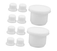 VALICLUD 10 pezzi Tappi in Silicone Riutilizzabili per Bottiglie e Saliere Tappi per Tubo Resistenti e Compatti per Uso e