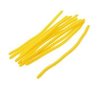 VALICLUD 10 Pezzi verga calda bigodini per permanente per corti rulli per bastoncini per per ricci arricciare i bastoncini per Gel di silice Giallo