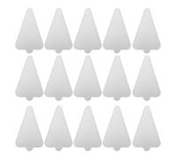 VALICLUD 100 Pezzi Basi per Torte Triangolari 118x78mm in Cartone Argentato Ecologico, Vassoi per Dessert e Supporti per Esposizione Torte, Accessori per Cottura e Feste Casa e Cucina