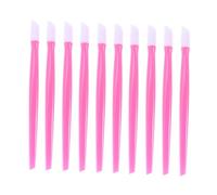 VALICLUD 100 pezzi Bastoncini per Cuticole in Plastica Leggera Spingi Cuticole e Rimuovi Morta per Manicure Professionale Casa Design Ergonomico e Vivace Rosa
