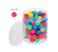 VALICLUD 100 Pezzi Palline Montessori in Plastica Colorata Vuota per Esperimenti Stem e Giocattoli Educativi per Scuola Adatti Laboratorio