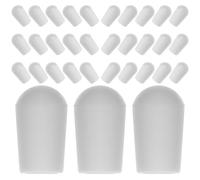 VALICLUD 100 Pezzi Tappi Protettivi Copri Punte per Ganci Appendiabiti Copertura Protettiva per Estremità del Filo, Cappucci Arrotondati per Grucce e Organizer, per Uso Domestico