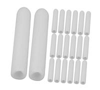 VALICLUD 100 Pezzi Tappi Protettivi per Punte Lavastoviglie, PVC Bianco, Design Rimovibile, per Protezione Stoviglie e Rastrelliera