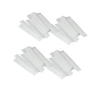 VALICLUD 100pezzi Coperture Protettive Per Pennelli Retine in Plastica Pe Bianche Coperture Per Pennelli