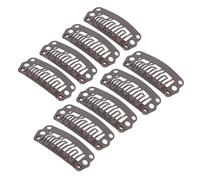 VALICLUD 100pezzi Pettine Per Fermagli Scatto Per Parrucche Fermagli Per Extension Clip Per Accessori Per Parrucche Fai Te