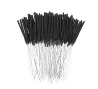 VALICLUD 100pezzi Strumento per Perline di Estensione Gancio ad Anello in Plastica Infila Ago per Extension Dispositivo di Trazione Ergonomico per Accessori per Extension per Capelli