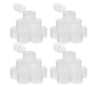 VALICLUD 100pezzi Tappi per Bottiglie di Lozione in Plastica Copribottiglie Decorativi per Bottiglie di Lozione Coperchio per Barattoli Cosmetici Sostituzione del Coperchio di Tappo
