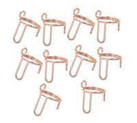 VALICLUD 10pezzi Anelli per Unghie Anelli per Unghie Regolabili senza Adesivo Decorazioni per Gioielli Riutilizzabili per Manicure Donne e Ragazze Musulmane