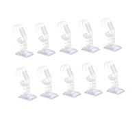 VALICLUD 10pezzi Espositore Orologi in Plastica C-regolabile Supporto Polso Anti-graffio Leggero e Resistente Stand Per Braccialetti e Gioielli Da Vetrina Design Elegante e Funzionale