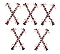 VALICLUD 10pezzi Estensione Ponytail Con Fiocco e Treccia Parrucca Donna Per Stile Unico e Attraente Per Occasioni Speciali e Uso Quotidiano