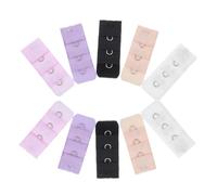 VALICLUD 10pezzi Estensione Reggiseno File Gancio Singolo Cinturino Per Posteriore Estensori Per Reggiseni Da e Ragazze Colore Casuale