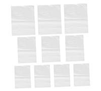 VALICLUD 10pezzi Sacchetti Per Viaggio Impermeabili e Trasparenti Per Abbigliamento e Cosmetici Organizzatori Di Bagagli Per Indumenti e Accessori