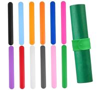 VALICLUD 12 Pezzi Anello Da Polso in Silicone Braccialetto Bande Braccialetti Bracciali Gruppi Di Schiaffi Da Festa Slap Band Per La Festa Gel Di Silice