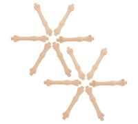 VALICLUD 12 Pezzi Mini Colonne Resistenti per Decorazione Realistica di Interni e Accessori per Modellini di Piccoli Dettagli per Abbellire Scenari e Fotografia