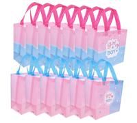 VALICLUD 12 pezzi Sacchetti Regalo Non per Gender Reveal Party Design Lettere Inglesi Borse Regalo per Shower Decorazioni Bomboniere Ragazza