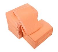 VALICLUD 125 Pezzi Tavolo Di Bellezza Clienti Tappetini Tovaglie Ospite Tappetino Per Unghie Unghia Pastiglie Tavolo Da Manicure Spa Bianco Rosa Mano Doppia Pasta Di Legno Arancia