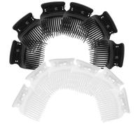 VALICLUD 12pezzi Bigodini Caldi in Plastica Clip di Fissaggio per Arricciacapelli e Styling Kit di Strumenti per Donne e Ragazze