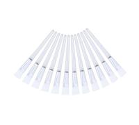 VALICLUD 12pezzi Spazzole Applicatrici Per Maschera Con Cristallo Trasparente Per Applicazione Maschere Facciali Strumenti Per Skincare e Trattamenti