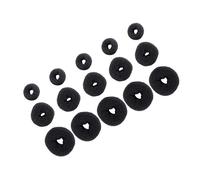 VALICLUD 15 Pezzi Ferro Per Riccio Creatore Di Per Ciambelle Creatore Di Ciambelle Per Strumento Per i Della Coda Canta Per Ciambella Nero Nylon