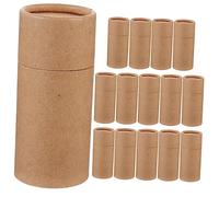 VALICLUD 15 Pezzi Scatola Per Tubi Di Carta Per Bottiglie Di Olio Essenziale Per Fare Candele Piccole Fiale Pacco Regalo Di Montaggio in Carta Frontale Foglie Sciolte Bacchette