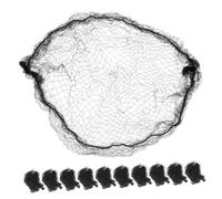 VALICLUD 150pezzi Elastici Per Rete Copri-chignon Accessori Per Ad Elasticità Per Creare Diverse Acconciature Per Danza e Riprese