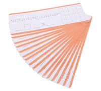 VALICLUD 16 Fogli Carte Didattiche Numero Lineare a Due, Scrivibili e Cancellabili, in Carta Resistente alle Macchie, per Pratica Addizione e Sottrazione a Casa in Classe