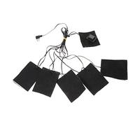 VALICLUD 1pezzi Cuscinetto Riscaldante Elettrico Carbonio Pad Regolabile Per Abbigliamento Riscaldatore Usb Per e Comfort e Calore Inverno