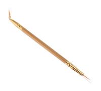 VALICLUD 1Pezzi Eyeliner Doppia Punta Bamboo Strumento Cosmetico con Setole Morbide per Makeup Occhi per Linee Sottili