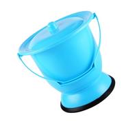 VALICLUD 1pezzi Potty Da Viaggio Antiscivolo Con Coperchio Contenitore Urinario Portatile Per Adulti Donna Anziani e Ragazzo Ragazza Ragazza Vaso Da Notte Robusto in Plastica Durevole