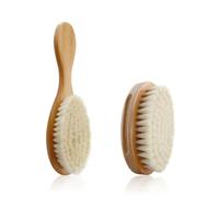 VALICLUD 1pezzi Spazzola Doccia Dalla Forma Ellittica in Fibre Morbide Pettine Per Capelli e Bagno Realizzato in Legno e Fibre Naturali Per Districare i Capelli Stimolare Cuoio Capelluto e