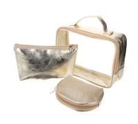 VALICLUD 1set Pochette Da Viaggio Multifunzionale Per Cosmetici Borsa Per Make-up Capacità e Portatile Per Toiletries e Piccoli Oggetti Design Elegante Colori Chic