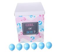 VALICLUD 1Set Scatole per Palloncini Gender Reveal con Palloncini Colorati per Decorazioni Shower Design Unico Facile da Usare Completamente Personalizzabile per Ogni