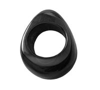 VALICLUD 2 Pezzi Anello Massaggiante Corno Bue Naturale Strumento Portatile per Dei Piedi per Rilassamento e Nero