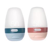 VALICLUD 2 Pezzi Bottiglia di silice bottiglie riutilizzabile travel size bottles travel bottles contenitori bottiglia di silicone per il trucco distributore di silicone cosmetico pp