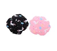 VALICLUD 2 Pezzi Cappello Doccia con Design Unicorno e Portatile per Bagno e Spa Protezione per e per Viaggi