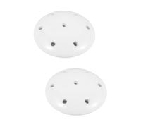 VALICLUD 2 Pezzi Coperchio in Ceramica Sanitario Filtro Orinale Deodorante Con Tappo Tappi Per Orinatoio Filtro Di Scarico Per Orinatoio Da Bagno Filtro Orinatoio Sostitutivo Bianca